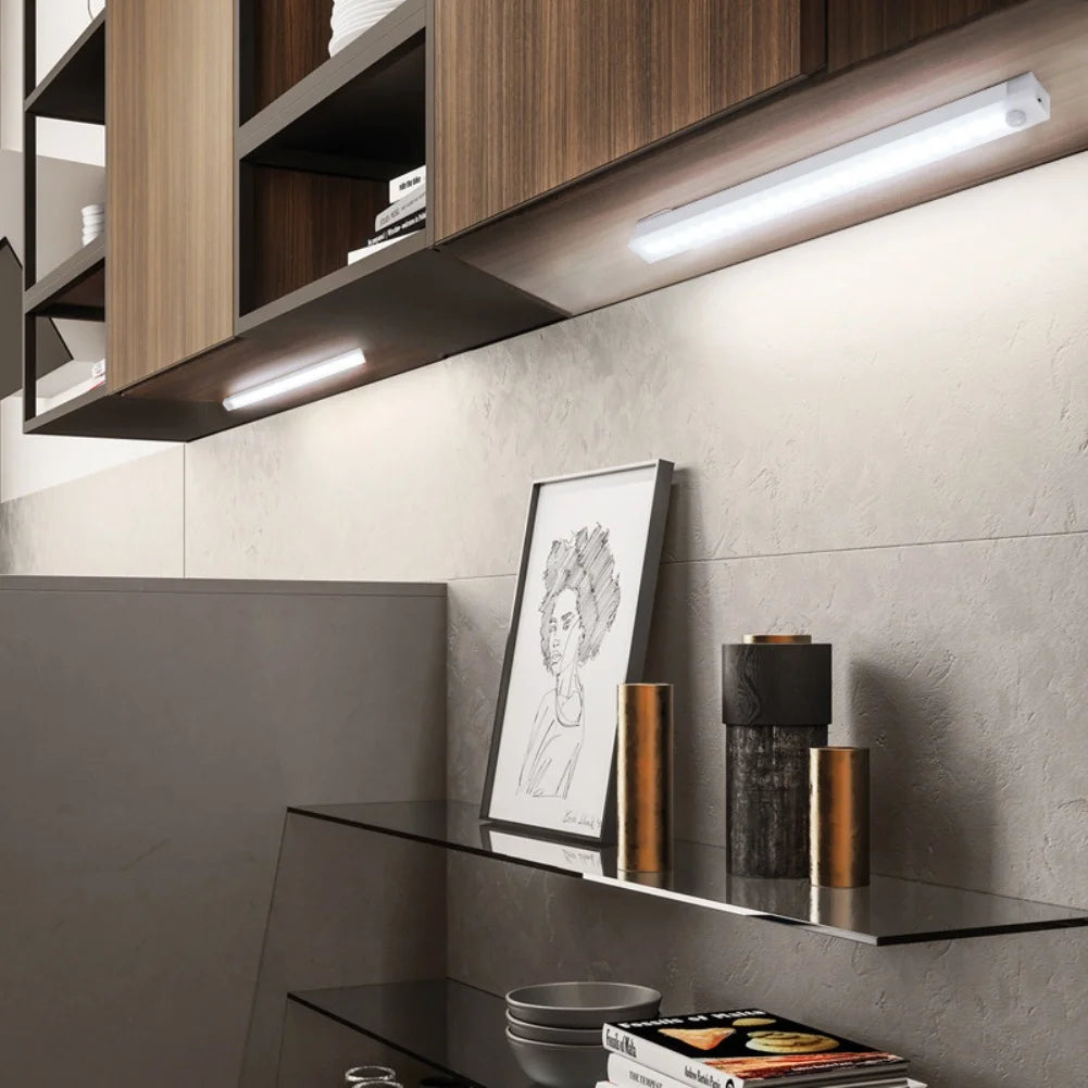 Luce LED Sensore Movimento – Ricaricabile USB-C | Armadio, Cucina, Scale